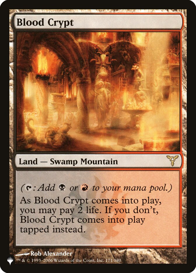 Blood Crypt [The List] | Card Citadel