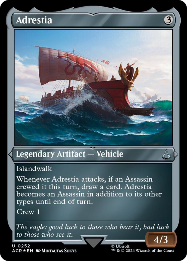 Adrestia (Foil Etched) [Assassin's Creed] | Card Citadel