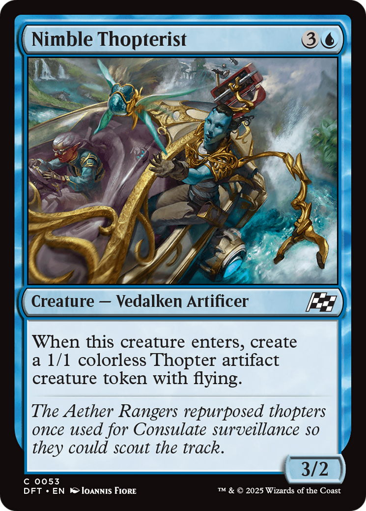 Nimble Thopterist [Aetherdrift] | Card Citadel