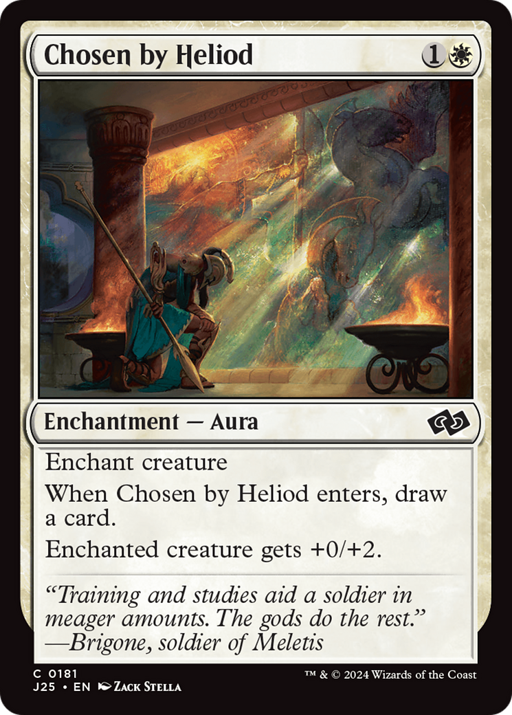 Chosen by Heliod [Foundations Jumpstart] | Card Citadel