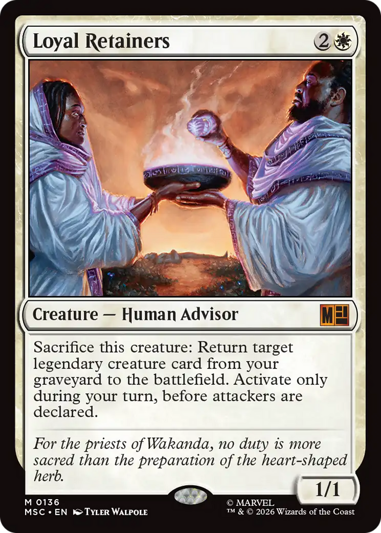 Loyal Retainers [Marvel Super Heroes Commander] | Card Citadel