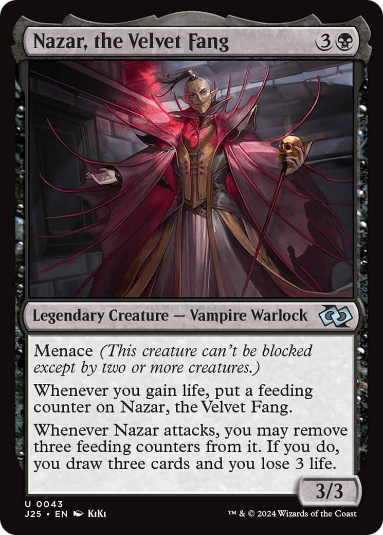 Nazar, the Velvet Fang (Anime) [Foundations Jumpstart] | Card Citadel