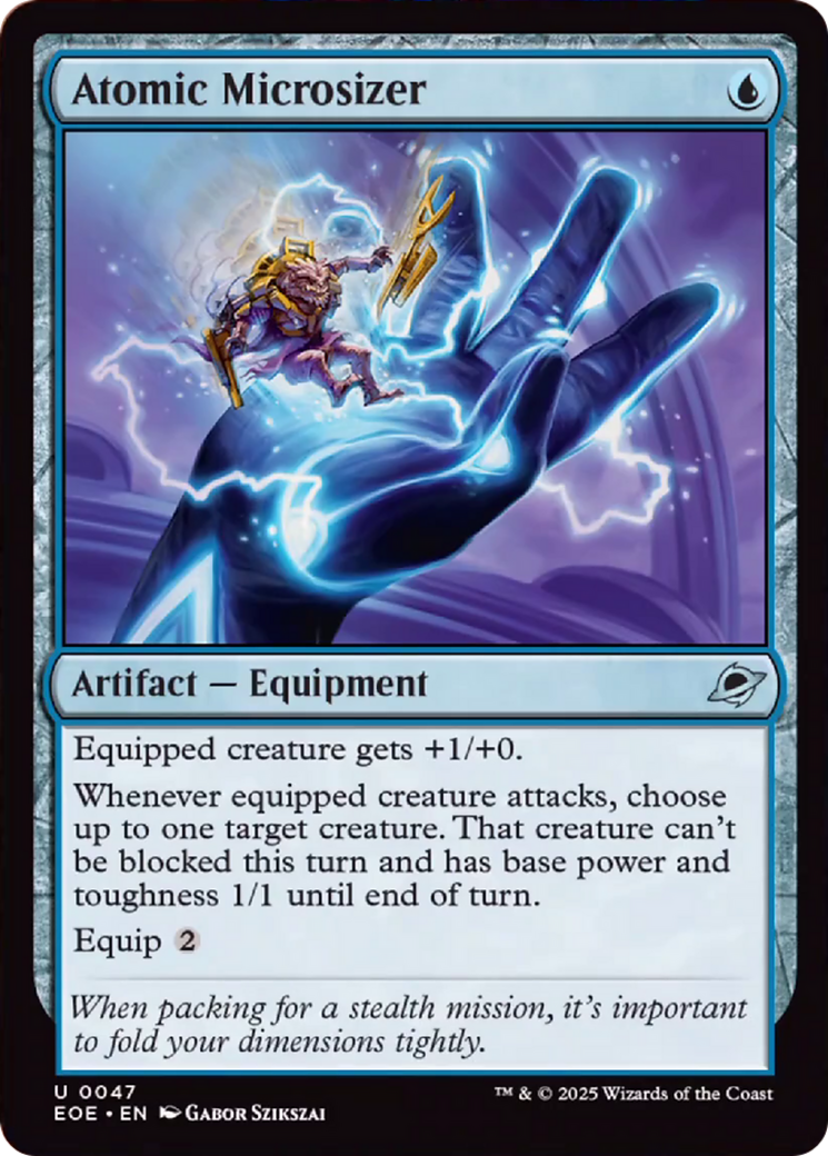 Atomic Microsizer [Edge of Eternities] | Card Citadel