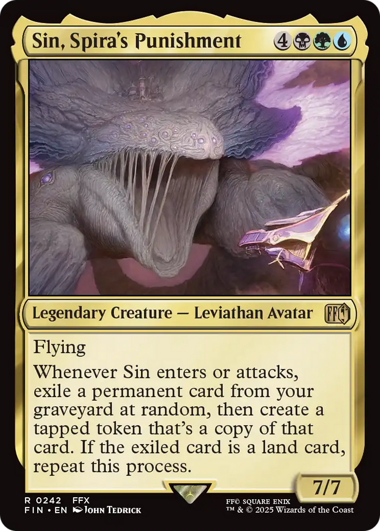 Sin, Spira's Punishment [FINAL FANTASY] | Card Citadel