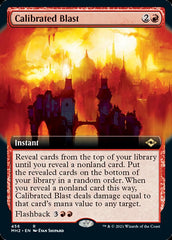 Calibrated Blast (Extended Art) [Modern Horizons 2] | Card Citadel