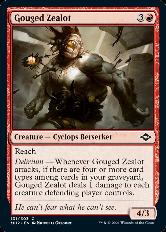 Gouged Zealot [Modern Horizons 2] | Card Citadel