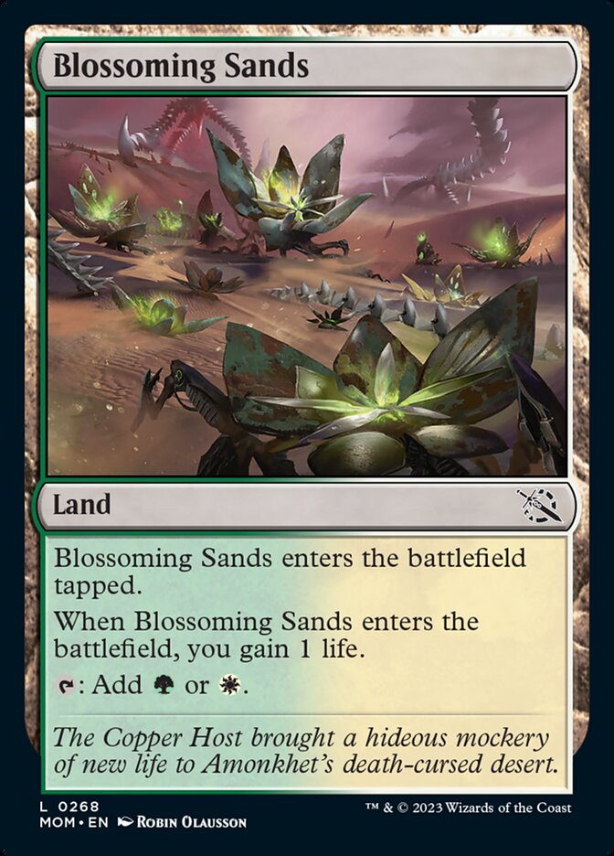 Blossoming Sands [March of the Machine] | Card Citadel