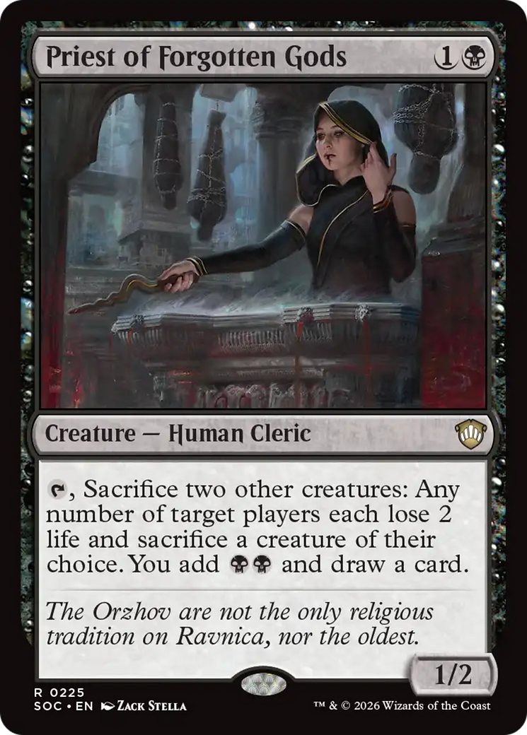 Priest of Forgotten Gods [Secrets of Strixhaven Commander] | Card Citadel
