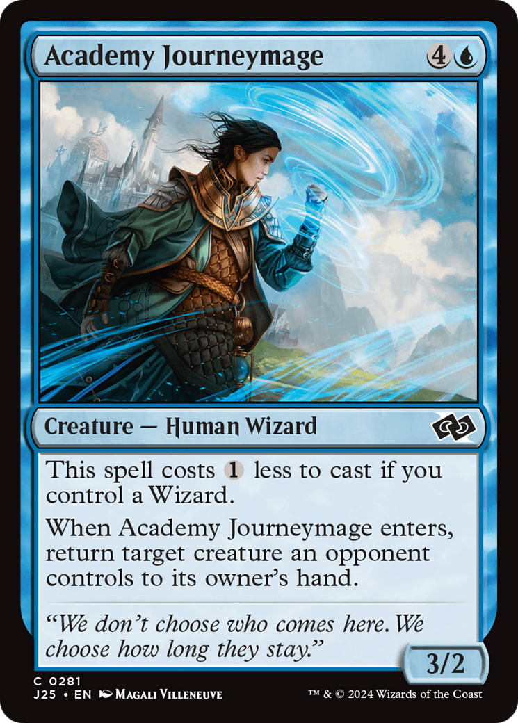 Academy Journeymage [Foundations Jumpstart] | Card Citadel