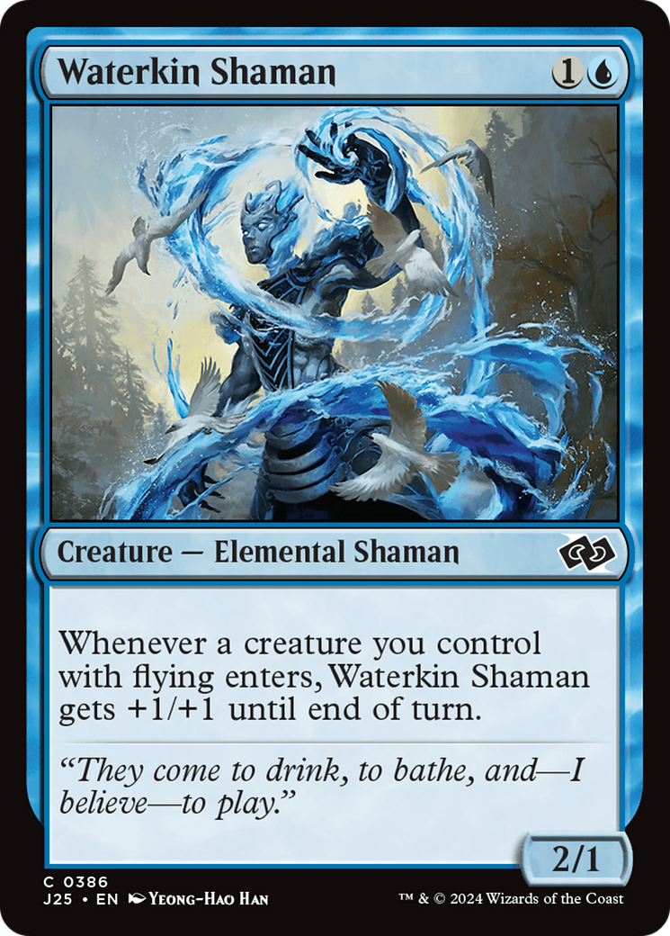 Waterkin Shaman [Foundations Jumpstart] | Card Citadel