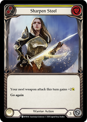 Sharpen Steel (Yellow) [U-WTR142] (Welcome to Rathe Unlimited)  Unlimited Normal | Card Citadel