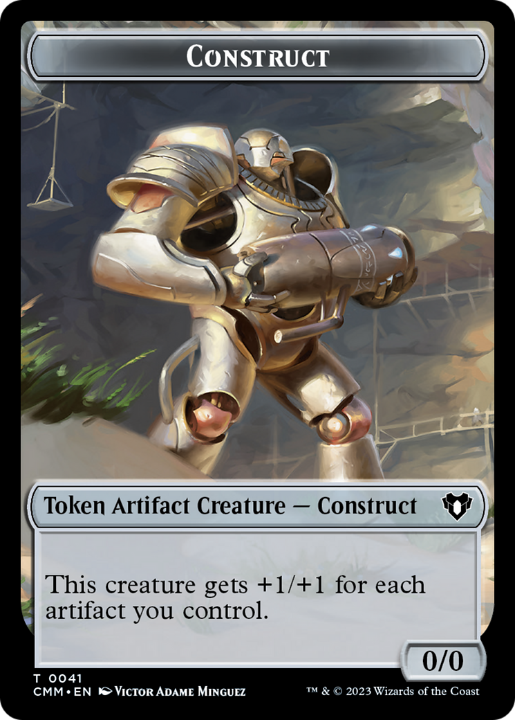 Construct Token (41) [Commander Masters Tokens] | Card Citadel