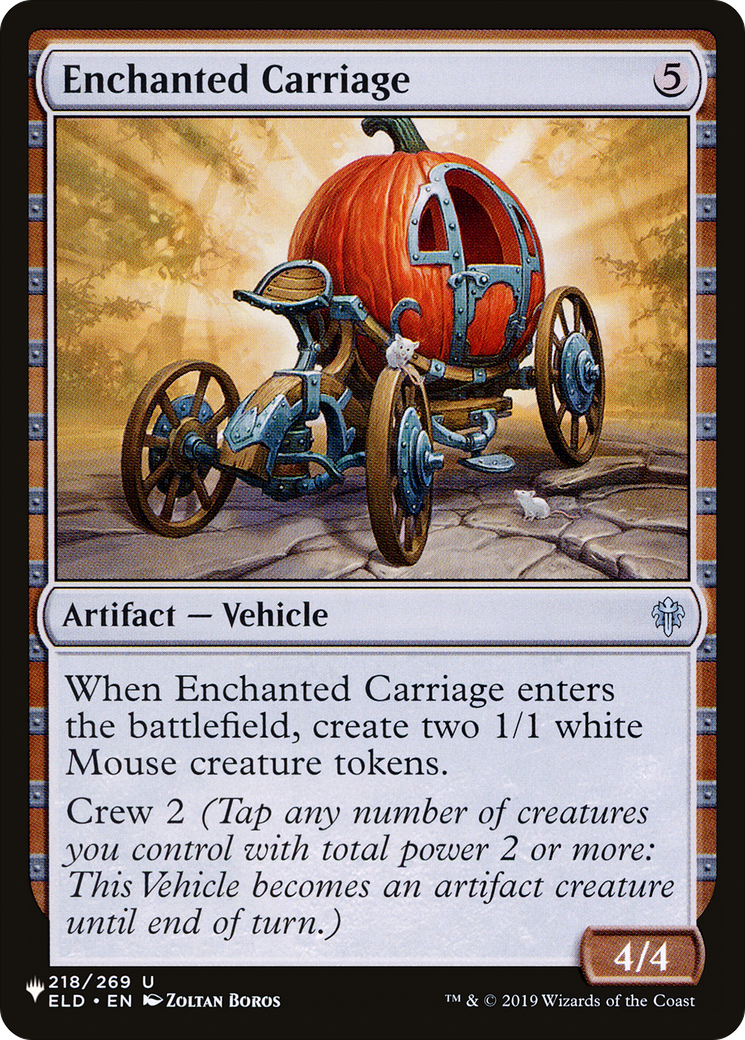Enchanted Carriage [The List] | Card Citadel