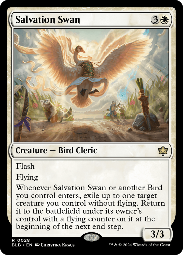 Salvation Swan [Bloomburrow] | Card Citadel