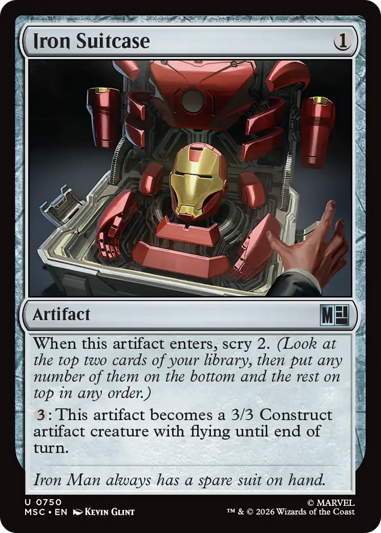 Iron Suitcase [Marvel Super Heroes Commander] | Card Citadel