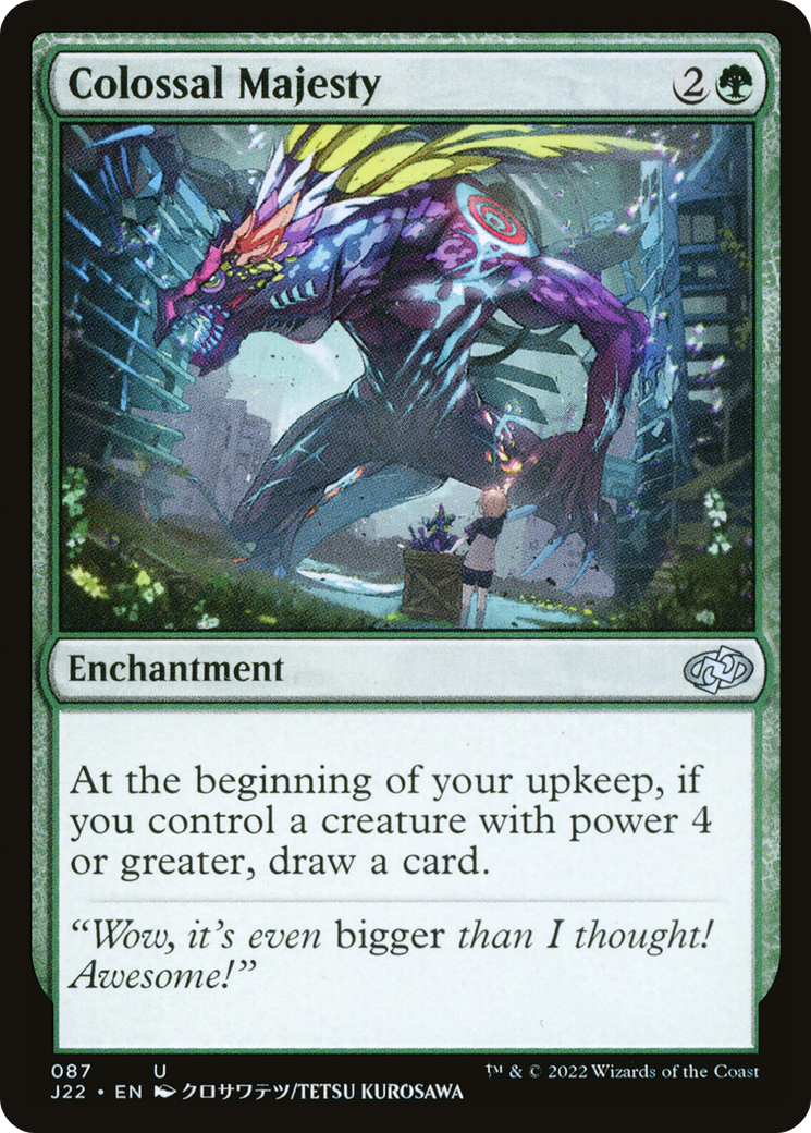 Colossal Majesty [Jumpstart 2022] | Card Citadel