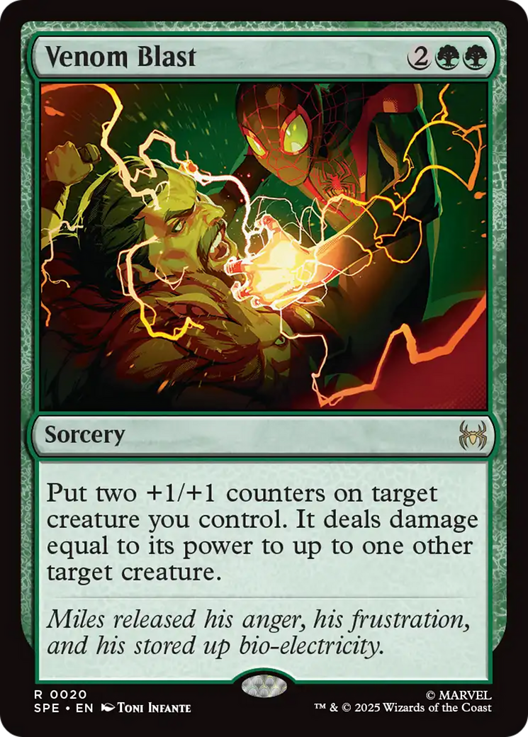 Venom Blast [Marvel's Spider-Man: Eternal-Legal] | Card Citadel