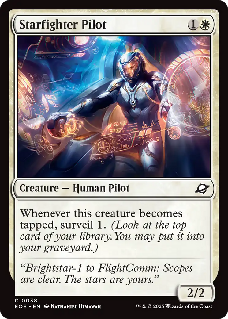 Starfighter Pilot [Edge of Eternities] | Card Citadel