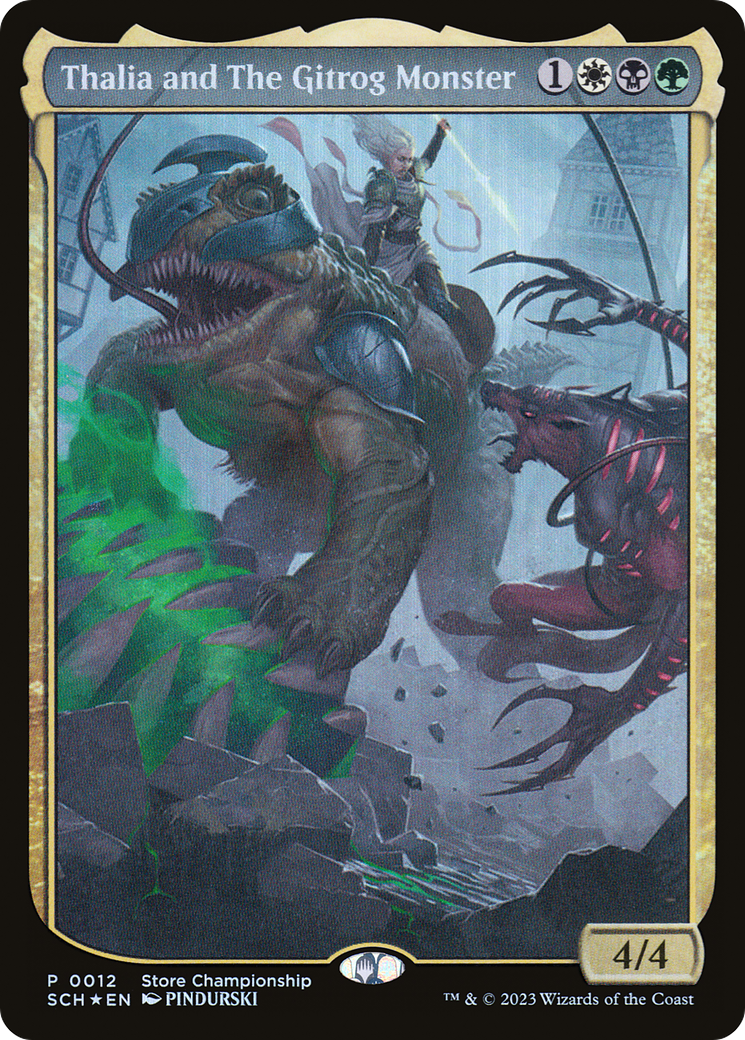 Thalia and The Gitrog Monster [Store Championships 2023] | Card Citadel