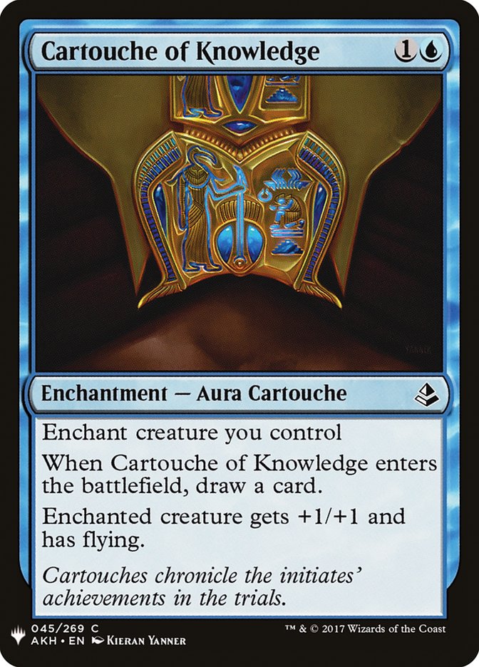 Cartouche of Knowledge [Mystery Booster] | Card Citadel