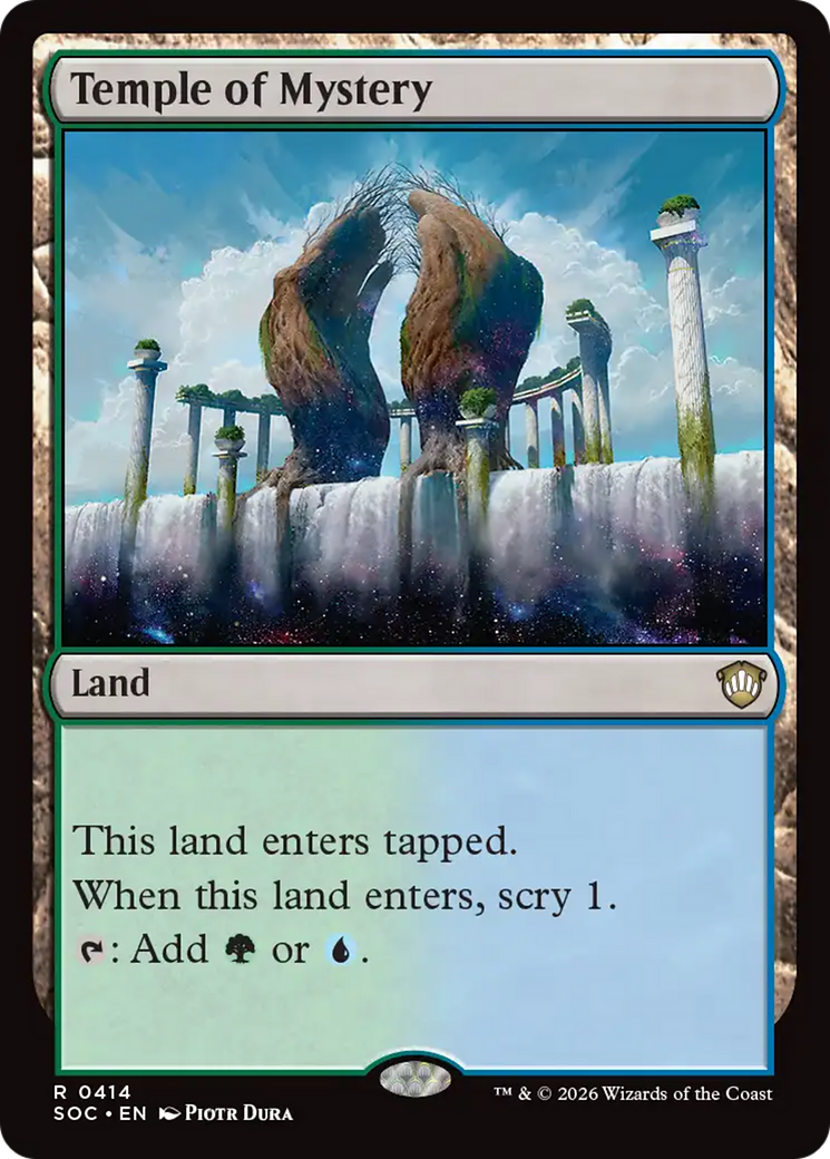 Temple of Mystery [Secrets of Strixhaven Commander] | Card Citadel