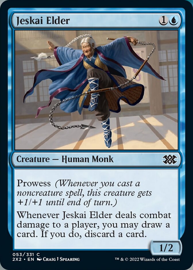 Jeskai Elder [Double Masters 2022] | Card Citadel