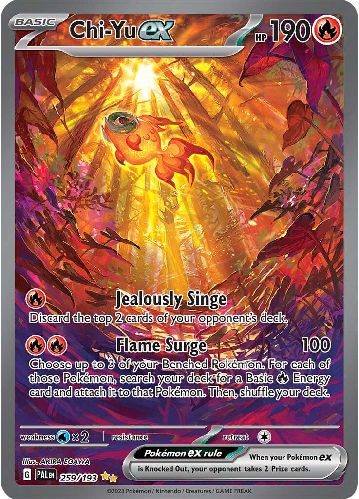 Chi-Yu ex (259/193) [Scarlet & Violet: Paldea Evolved] | Card Citadel