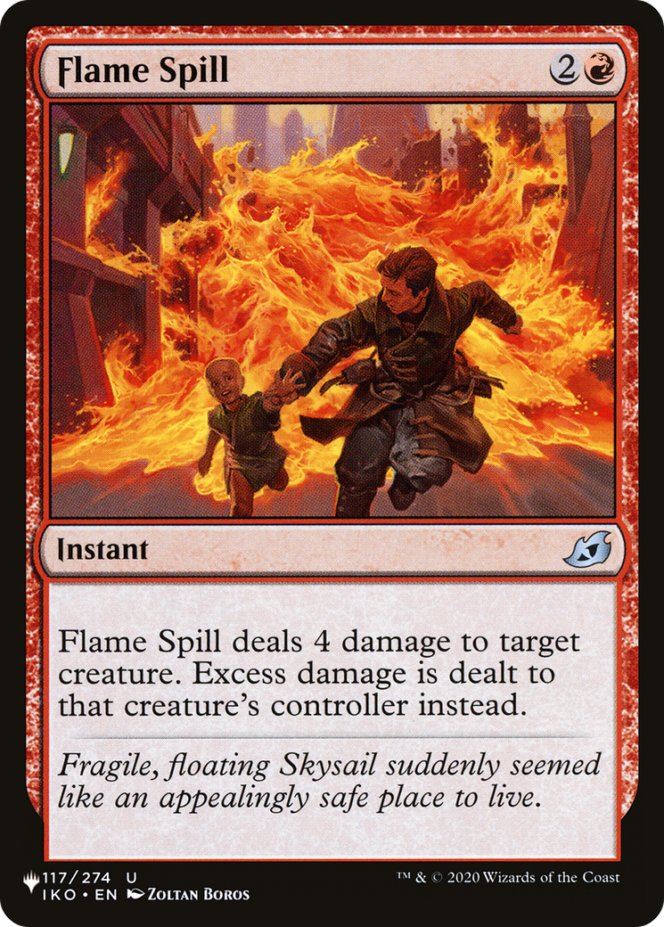 Flame Spill [The List] | Card Citadel