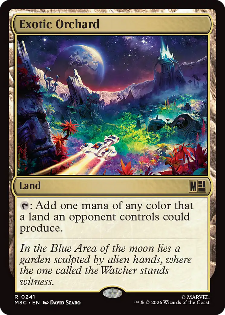 Exotic Orchard [Marvel Super Heroes Commander] | Card Citadel