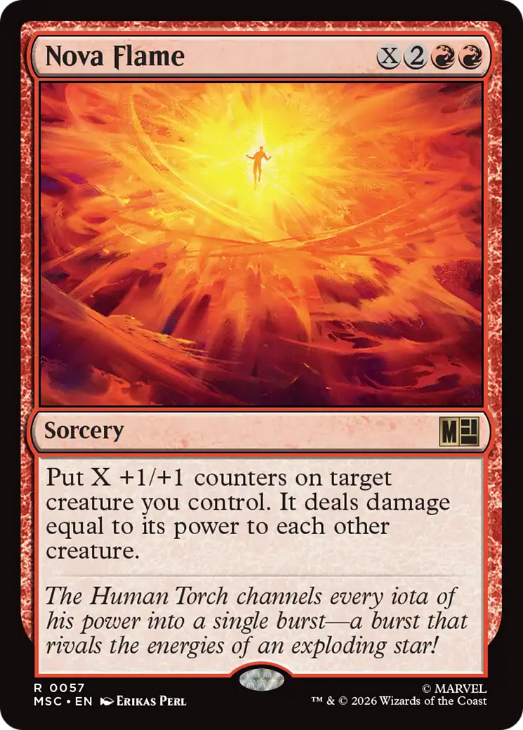 Nova Flame [Marvel Super Heroes Commander] | Card Citadel