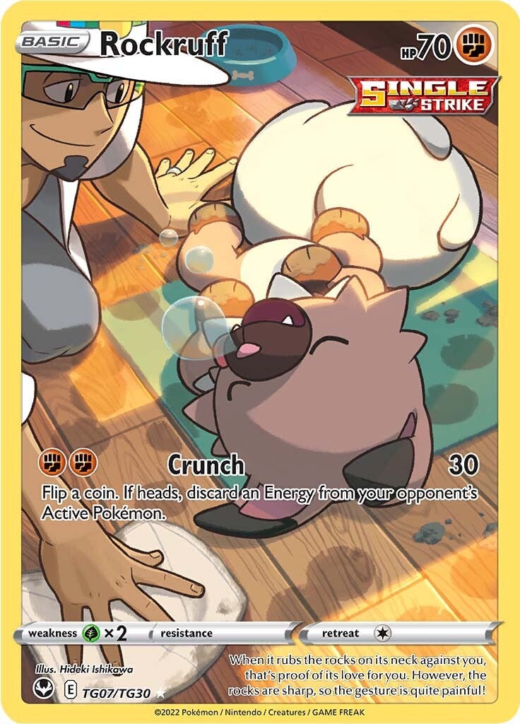 Rockruff (TG07/TG30) [Sword & Shield: Silver Tempest] | Card Citadel