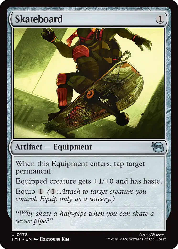Skateboard [Teenage Mutant Ninja Turtles] | Card Citadel