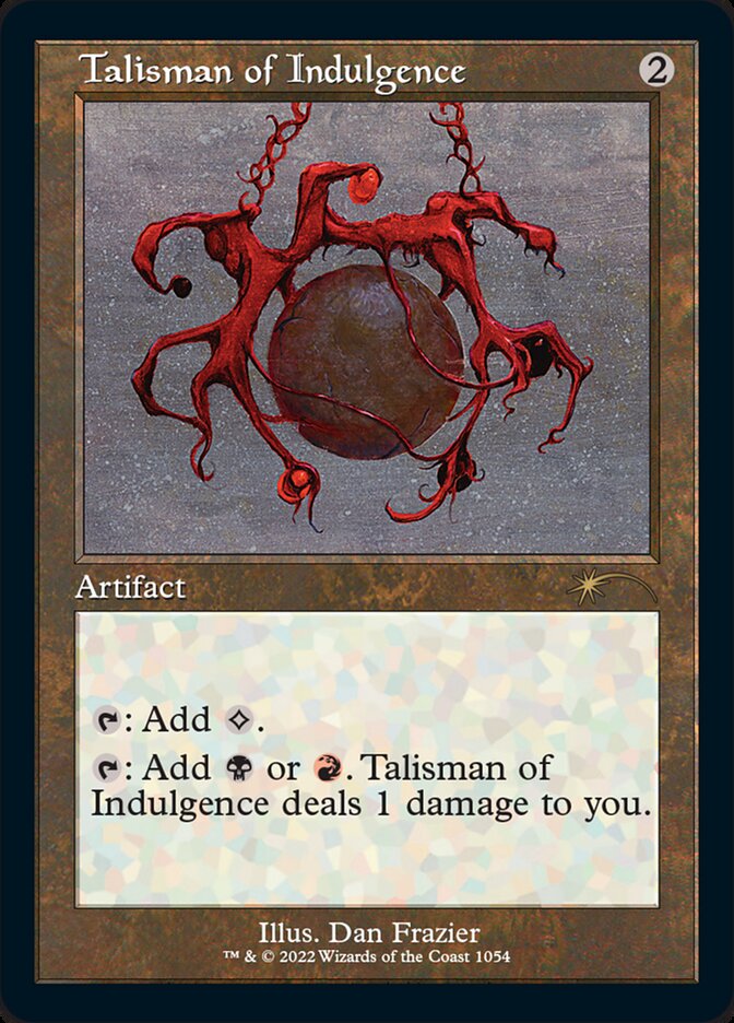 Talisman of Indulgence (Foil Etched) [Secret Lair Drop Series] | Card Citadel