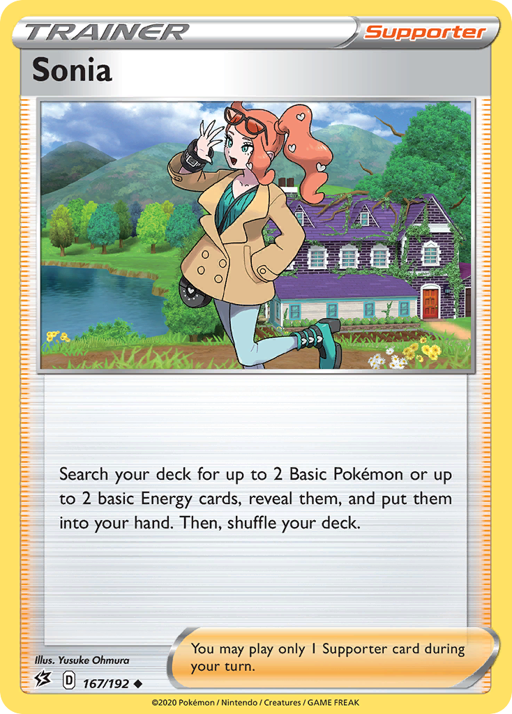 Sonia (167/192) [Sword & Shield: Rebel Clash] | Card Citadel