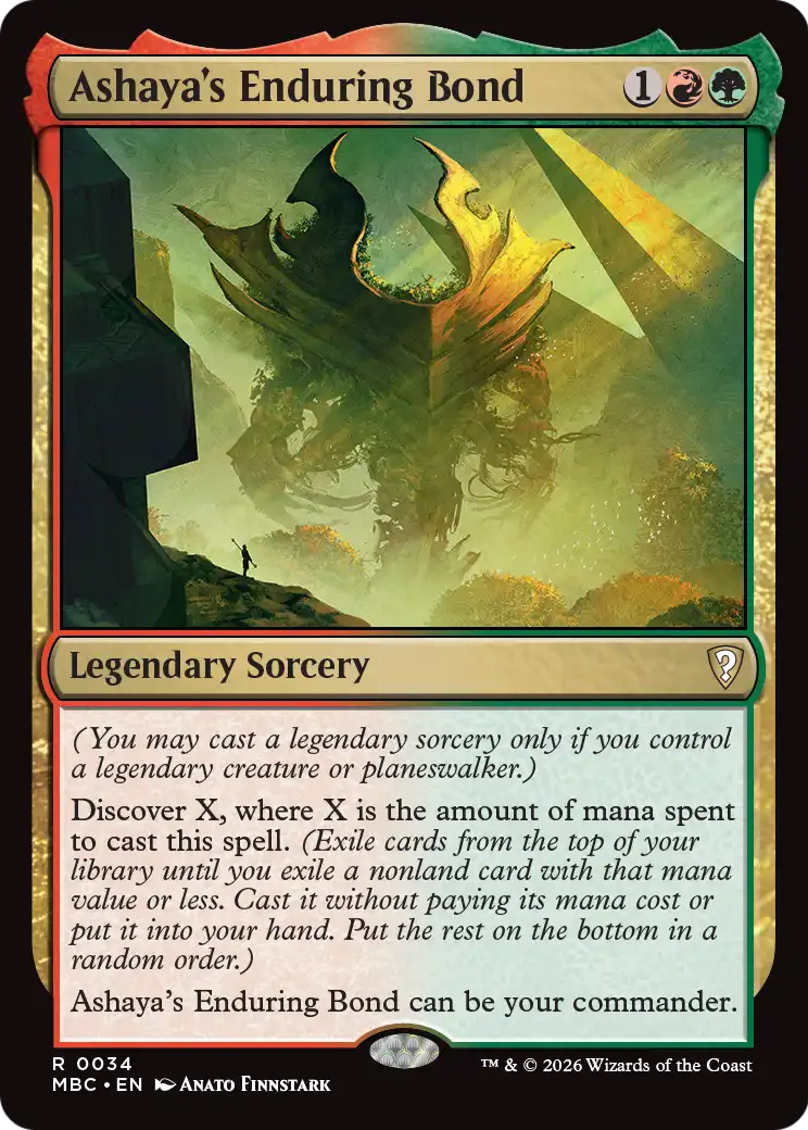 Ashaya's Enduring Bond [Mystery Booster: Commander Edition] | Card Citadel