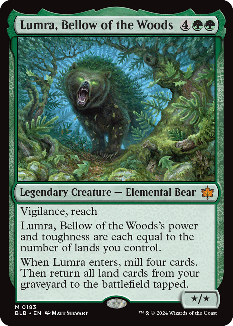 Lumra, Bellow of the Woods [Bloomburrow] | Card Citadel