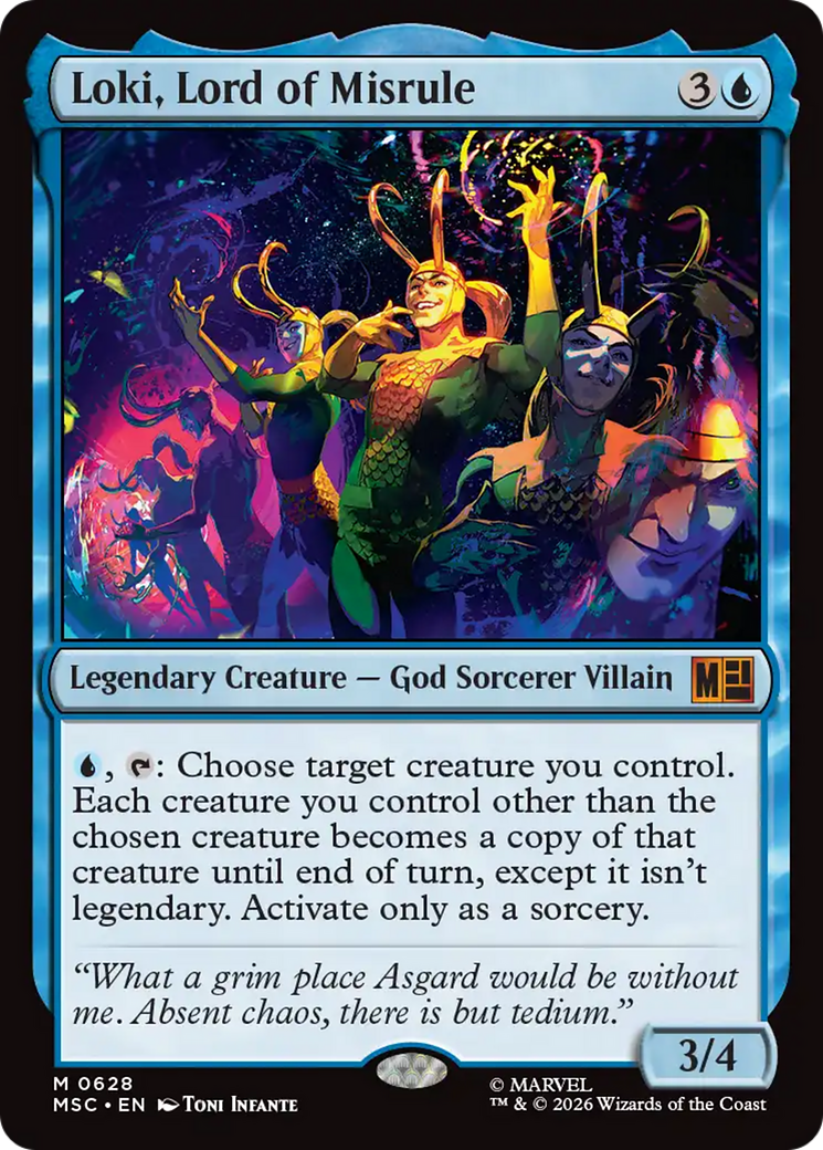 Loki, Lord of Misrule [Marvel Super Heroes Commander] | Card Citadel