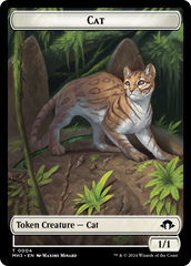 Servo // Cat Double-Sided Token [Modern Horizons 3 Tokens] | Card Citadel