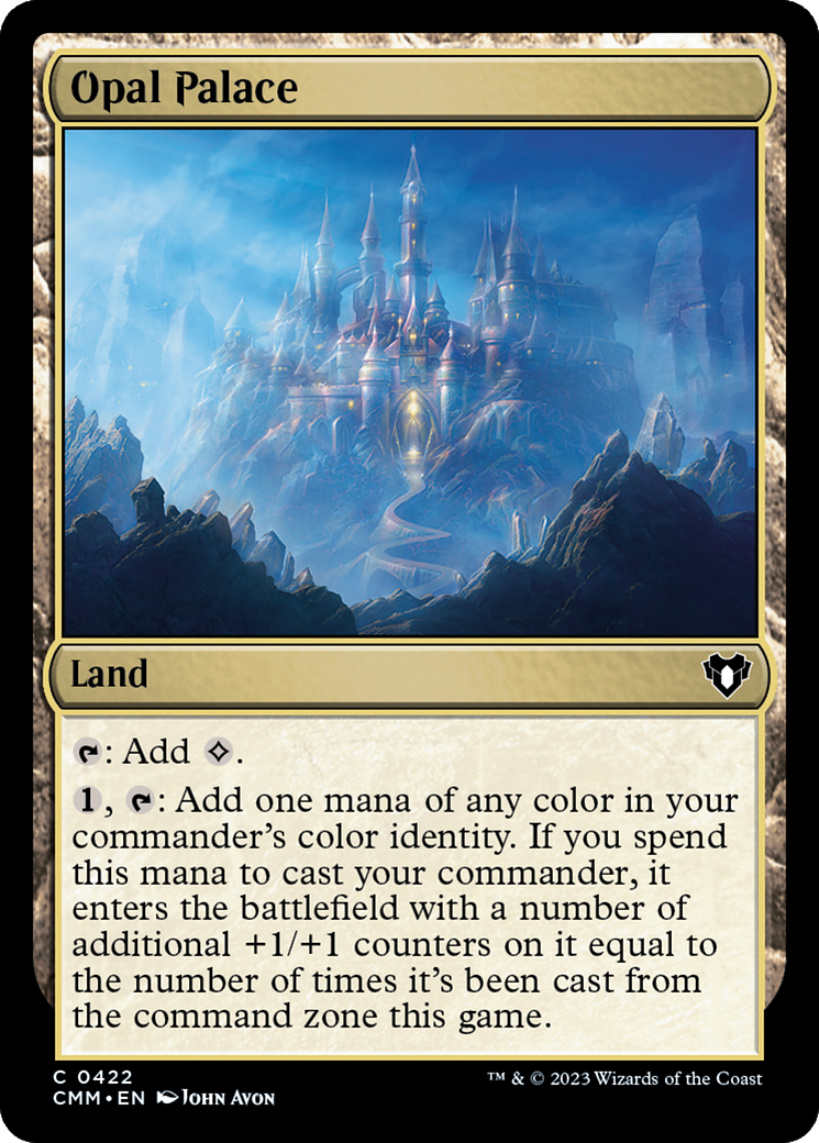 Opal Palace [Commander Masters] | Card Citadel