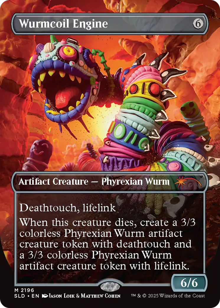 Wurmcoil Engine (2196) (Rainbow Foil) [Secret Lair Drop Series] | Card Citadel