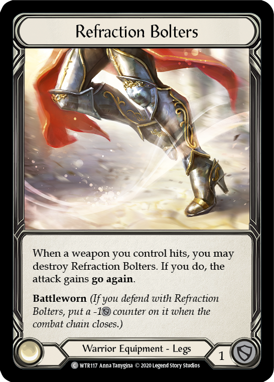 Refraction Bolters [U-WTR117] (Welcome to Rathe Unlimited)  Unlimited Rainbow Foil | Card Citadel