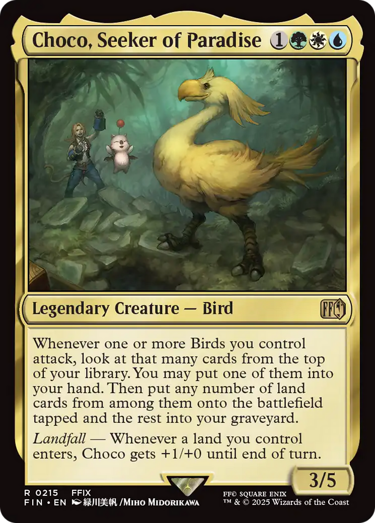 Choco, Seeker of Paradise [FINAL FANTASY] | Card Citadel