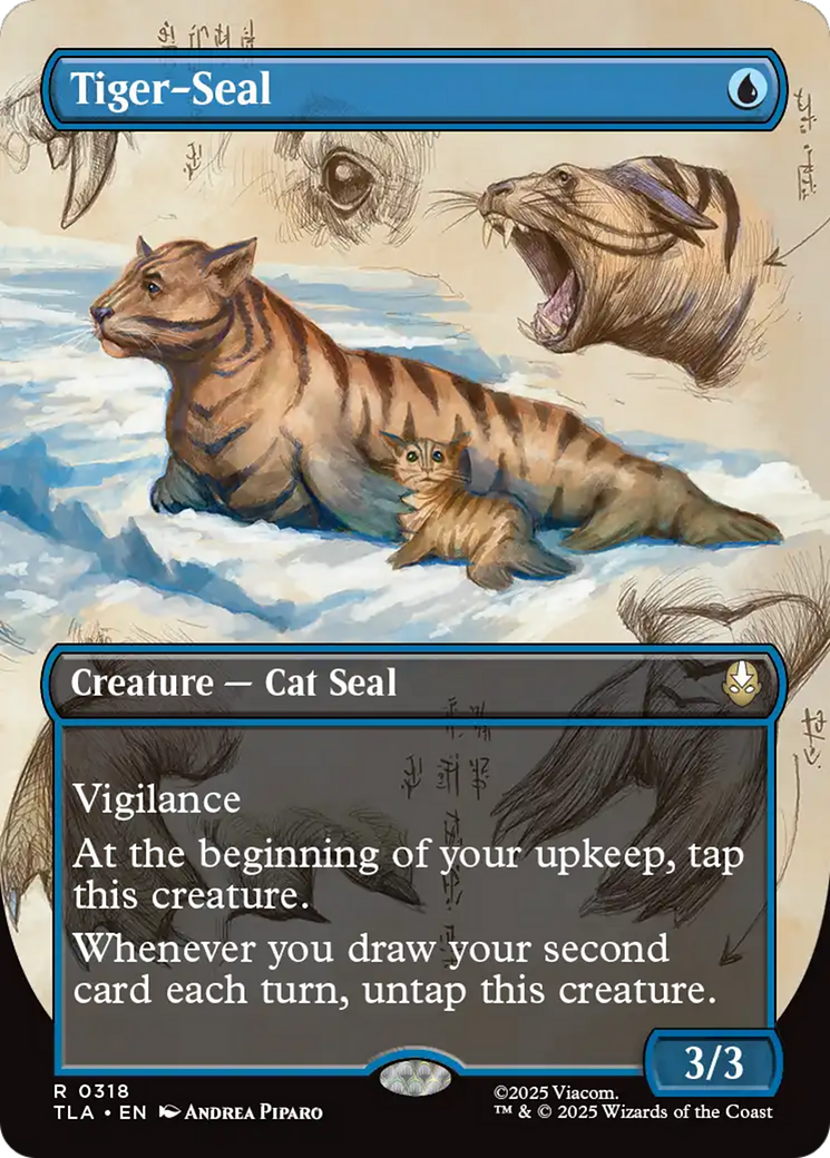 Tiger-Seal (Borderless) [Avatar: The Last Airbender] | Card Citadel