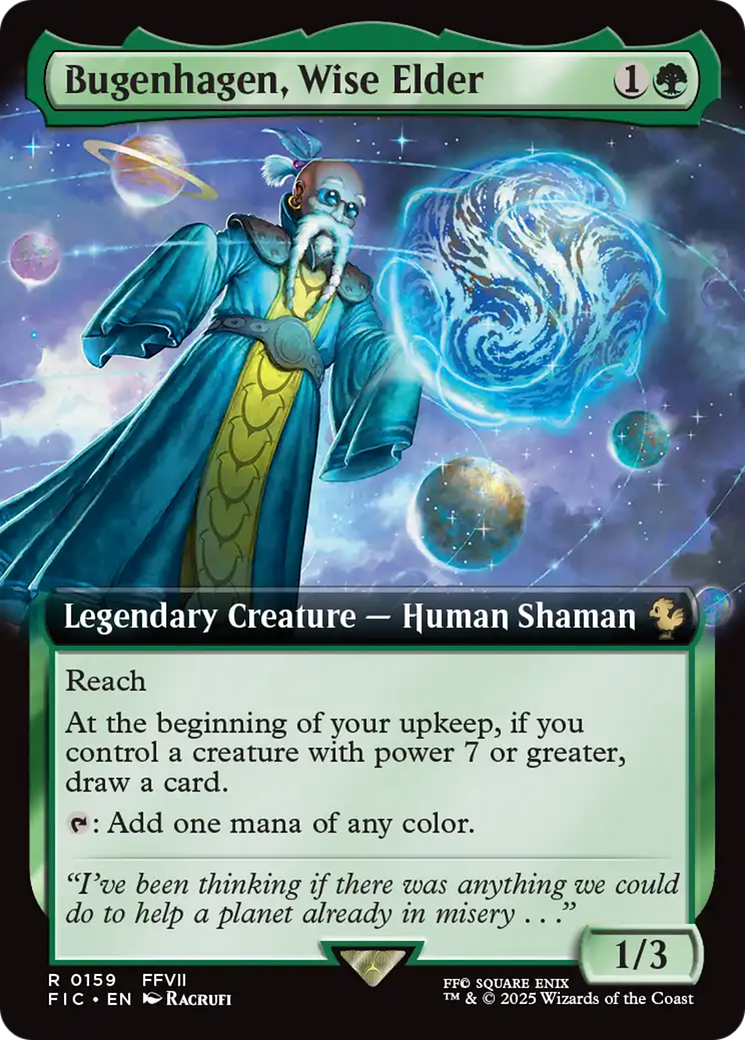 Bugenhagen, Wise Elder (Extended Art) [FINAL FANTASY Commander] | Card Citadel