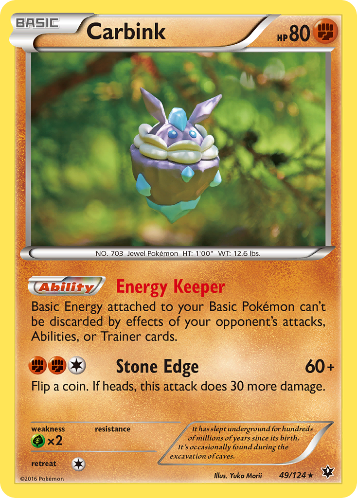 Carbink (49/124) [XY: Fates Collide] | Card Citadel