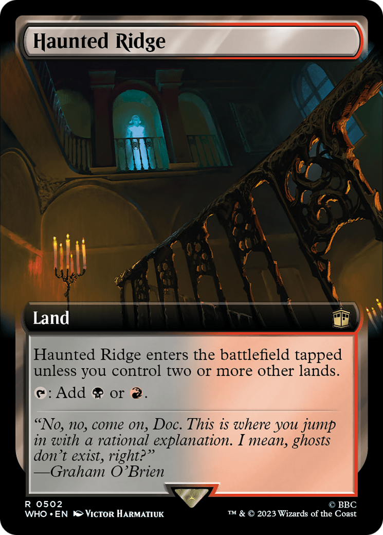 Haunted Ridge (Extended Art) [Doctor Who] | Card Citadel