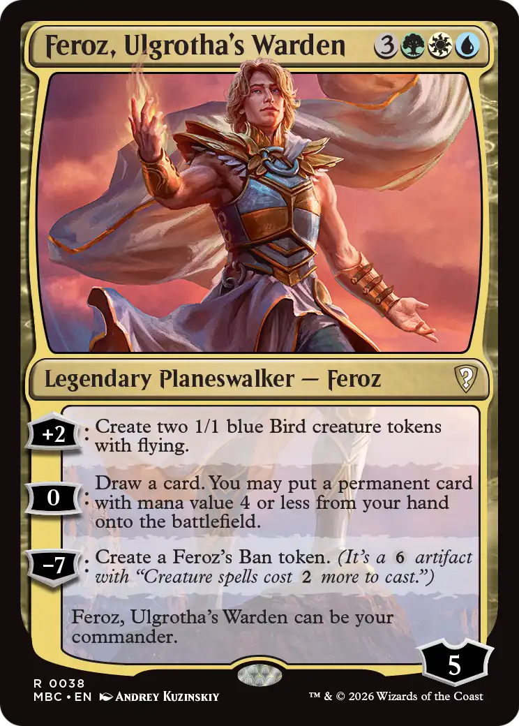 Feroz, Ulgrotha's Warden [Mystery Booster: Commander Edition] | Card Citadel