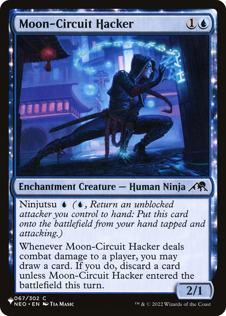 Moon-Circuit Hacker [The List Reprints] | Card Citadel