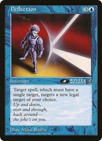 Deflection (4th Place) (Oversized) [Oversize Cards] | Card Citadel