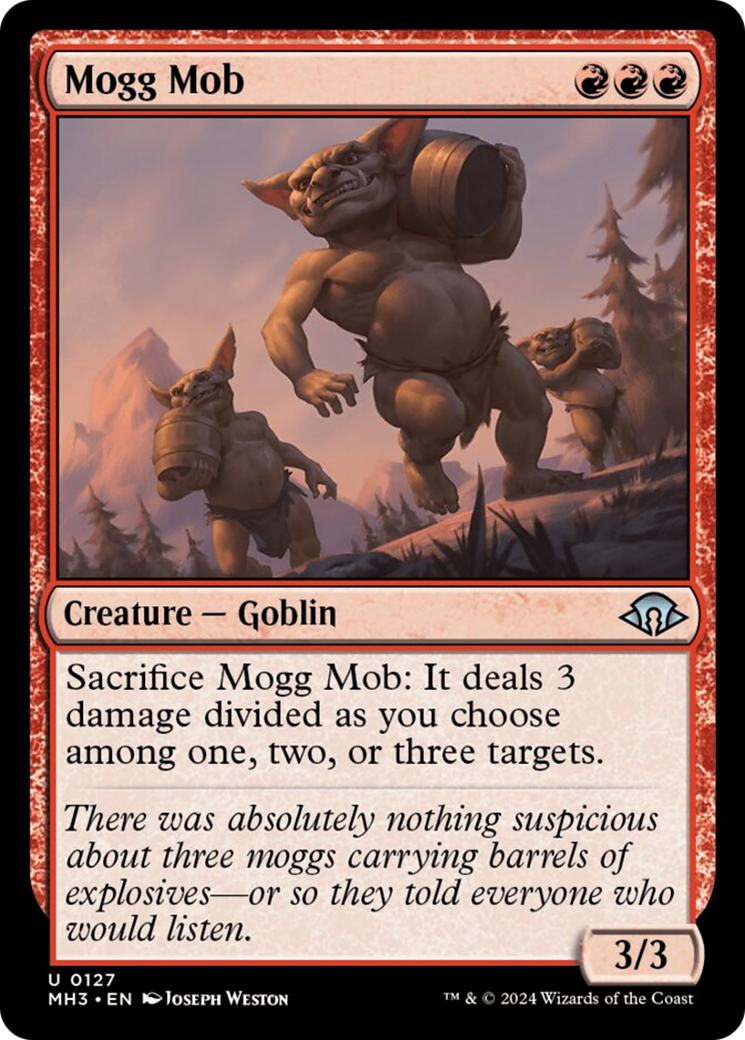 Mogg Mob [Modern Horizons 3] | Card Citadel